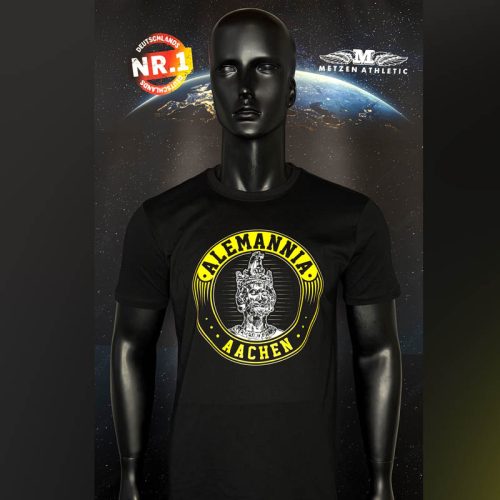 Alemannia T-Shirt Kaiser Karl Schwarz