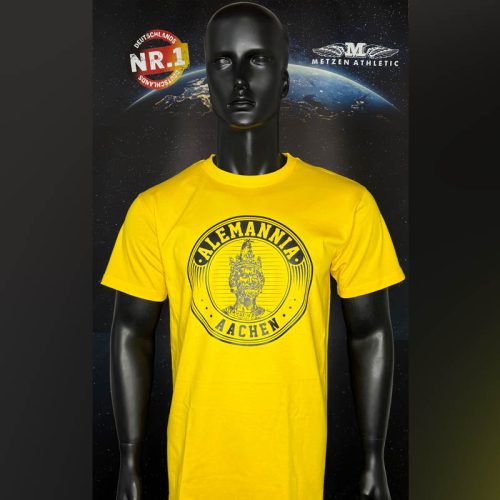 Alemannia T-Shirt Kaiser Karl Gelb