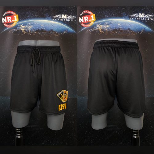 Alemannia Sporthose Schwarz ATSV