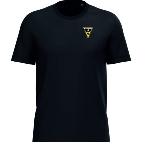 Alemannia T-Shirt Schwarz mit Alemannia Wappen