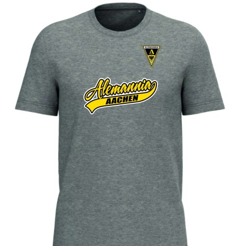 Alemannia T-Shirt MLB Design Heather Grey