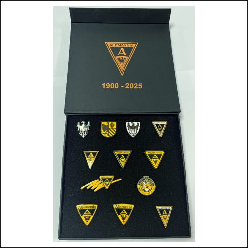 125 Jahre Alemannia Aachen Pin Set