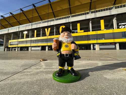 Alemannia Gartenzwerg "Bier"