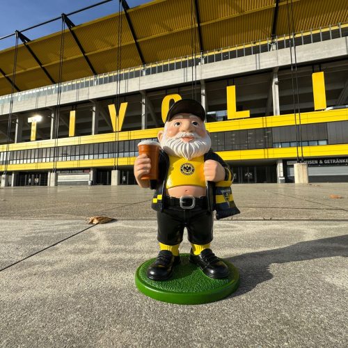 Alemannia Gartenzwerg "Bier"