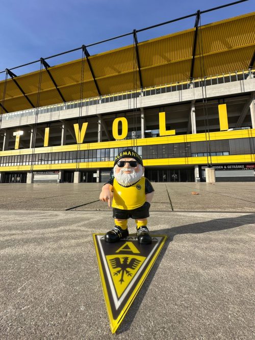 Alemannia Gartenzwerg "Wappen" – Bild 6