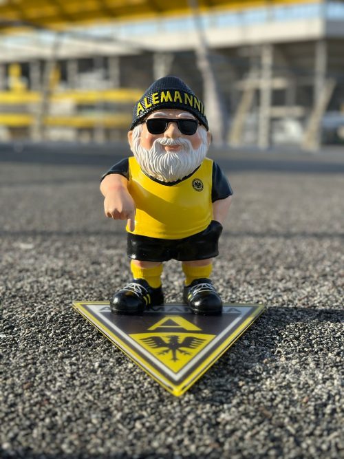 Alemannia Gartenzwerg "Wappen" – Bild 5