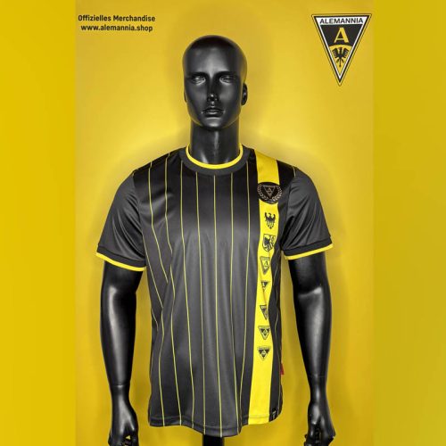 125 Jahre Alemannia Aachen Trikot schwarz - limitierte Auflage