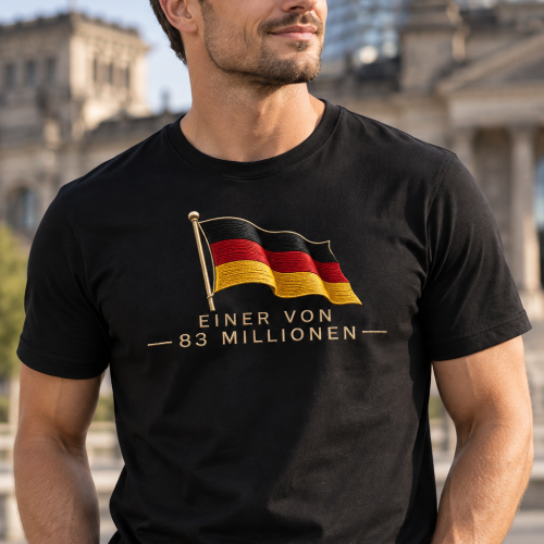 einer_von_83-Milionen_T-Shirt